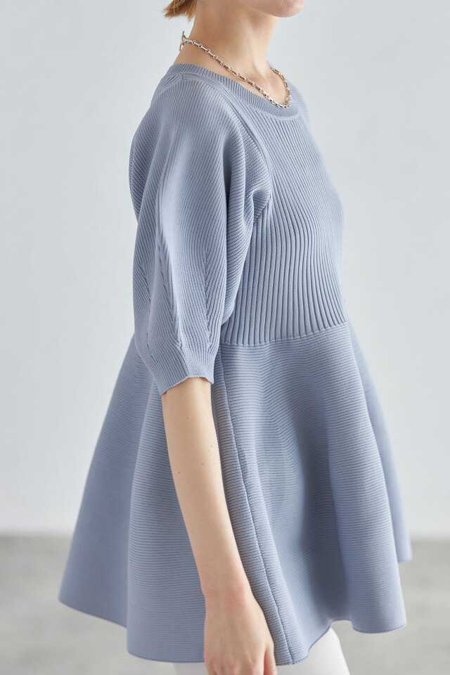 コクーンニットチュニック