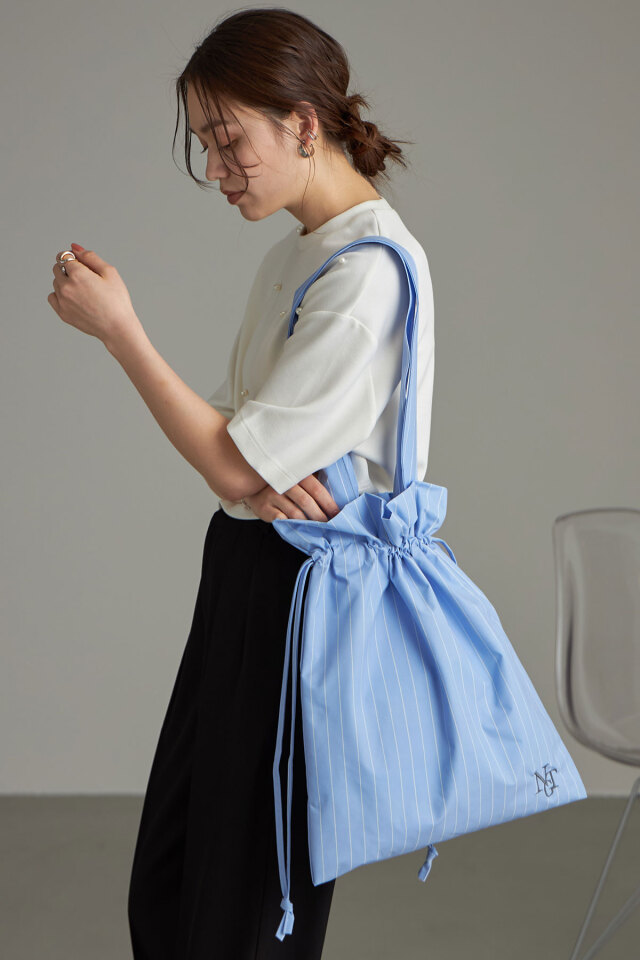 Aさん専用 エンブロイダリー巾着トートバッグ