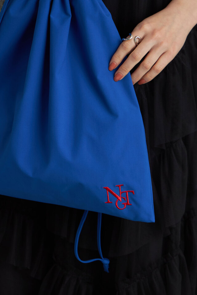 エンブロイダリー巾着トートバッグ