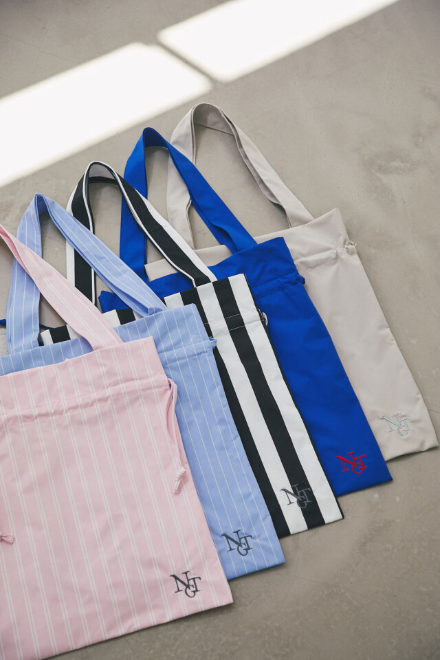 エンブロイダリー巾着トートバッグ