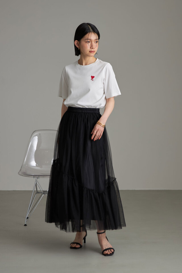 セパレートチュールスカート