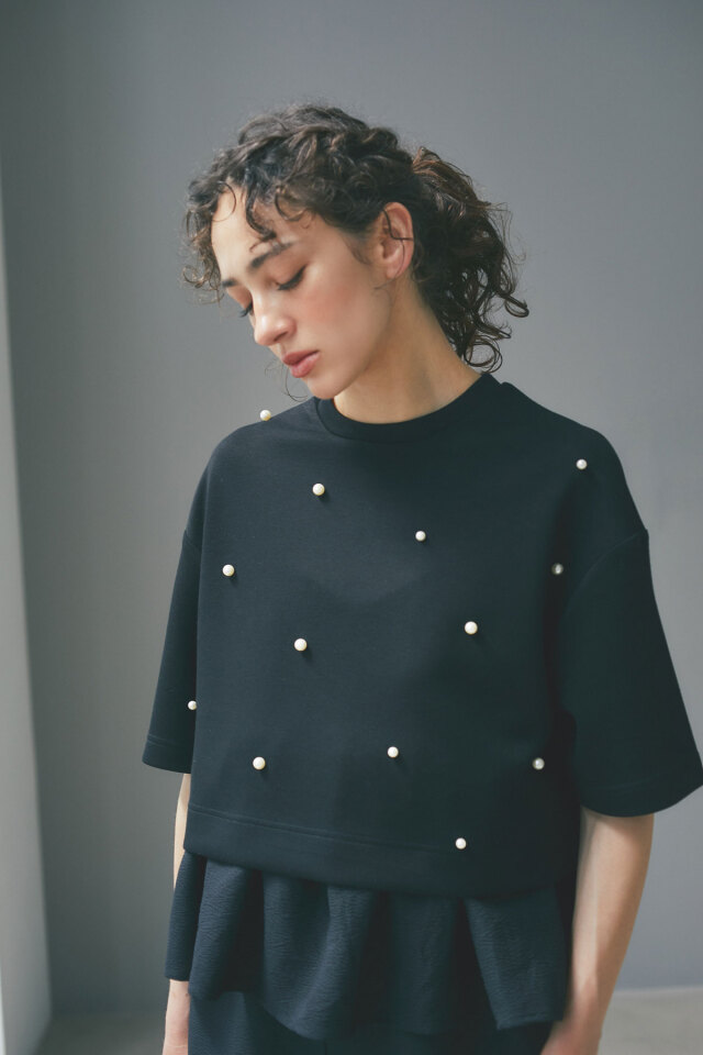 6月20日オフィシャルサイト限定再販！パールクロップドTシャツ