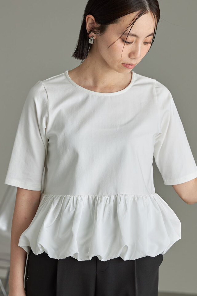 ボリュームバルーントップス USAGI ONLINE限定カラー】ボリュームバルーントップス（シャツ