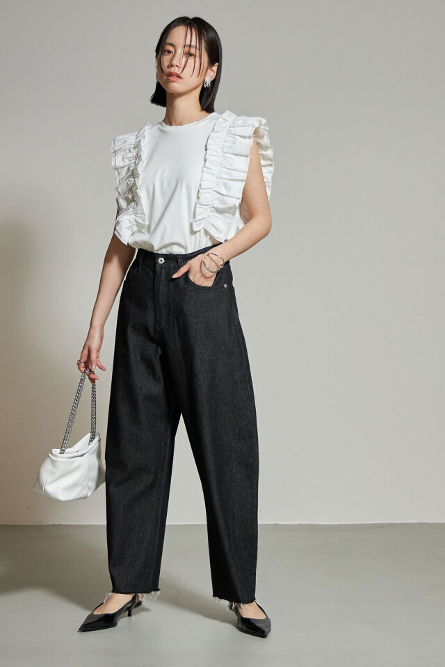 チャコール sunny様 Little sunny bite ジーンズ デニム デニムパンツ /Little Sunny