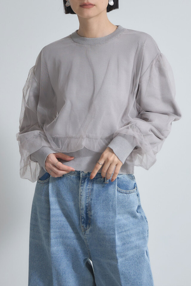 【UpcycleLino】裏毛 ヘンリーネックプルオーバー UpcycleLino】裏毛 ヘンリーネックプルオーバー