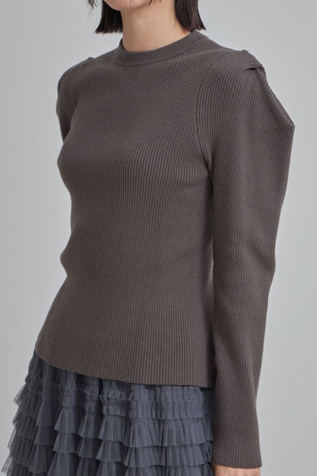 未使用^_^BY★ボタニカルプルオーバー bulle de savon（ビュルデサボン）の「ボタニカルボーダー