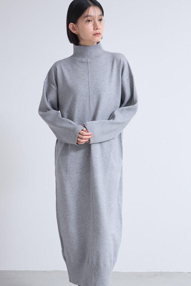 タートルニットワンピース