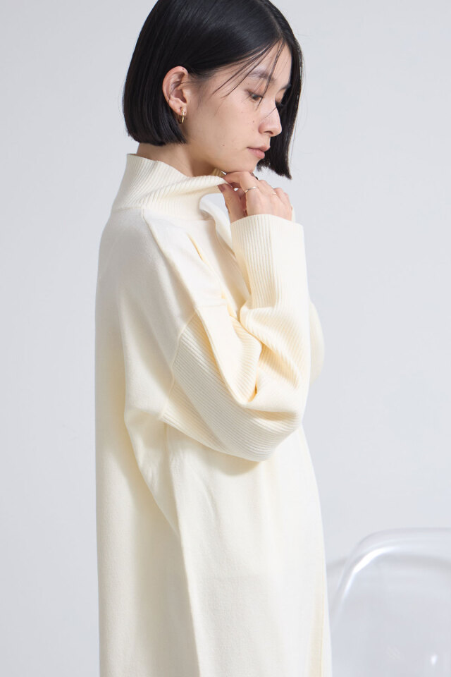 タートルニットワンピース