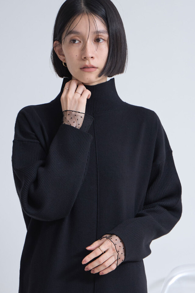 タートルニットワンピース