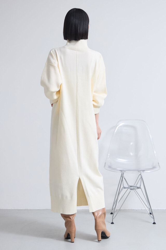 タートルニットワンピース