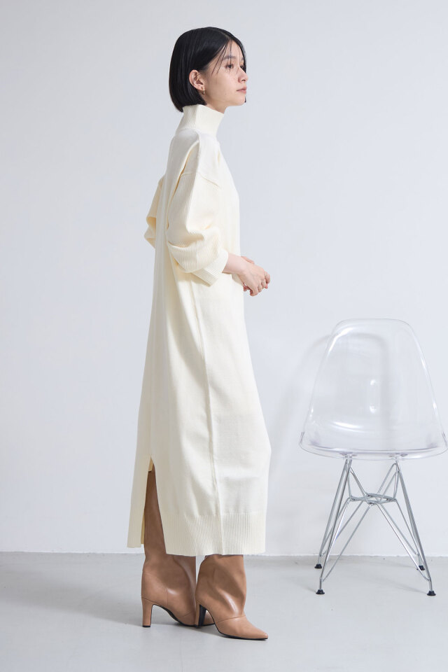 タートルニットワンピース