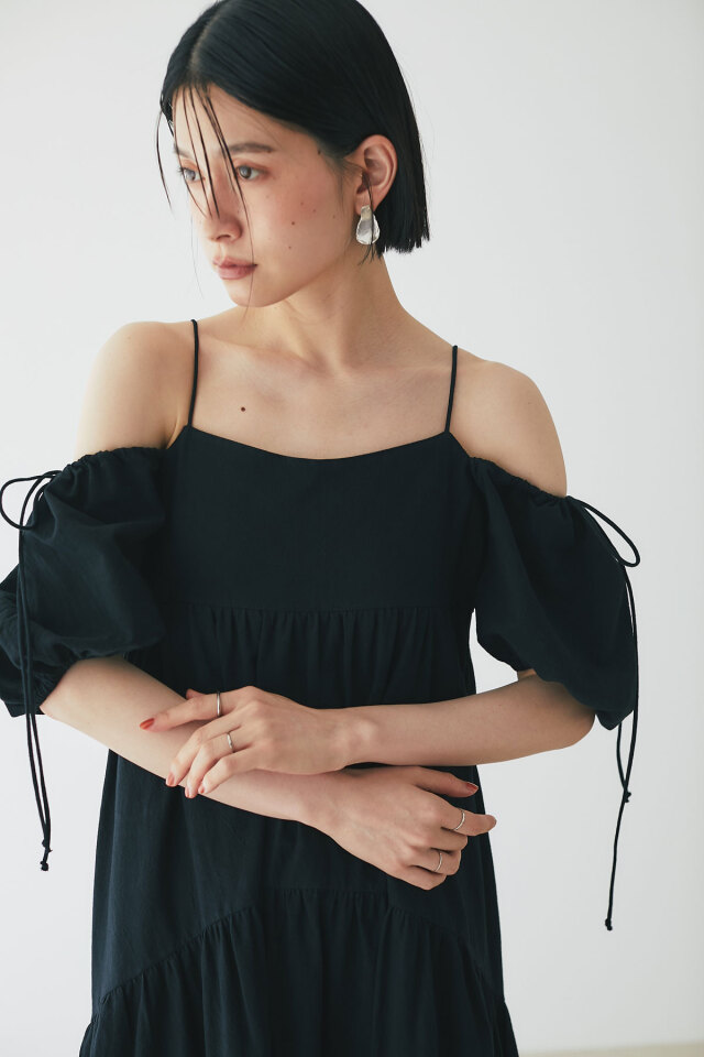 シャンタルトーマス　オフショルワンピース 2WAYオフショルワンピース