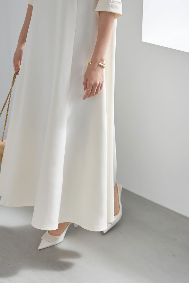 maria_r_t_yさんコラボ】カットフレアワンピース