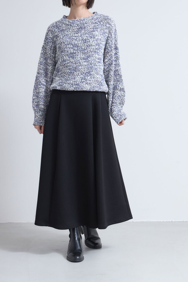 ボンディングタックフレアスカート