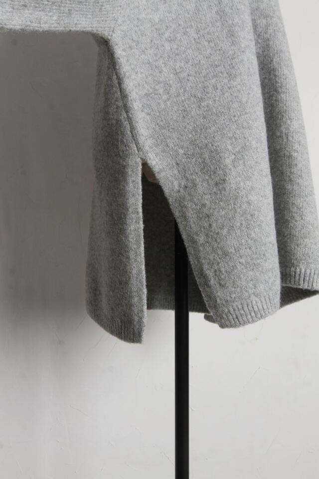 起毛オフショルニットチュニック