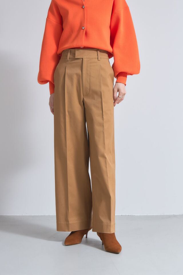 チノワイドパンツ