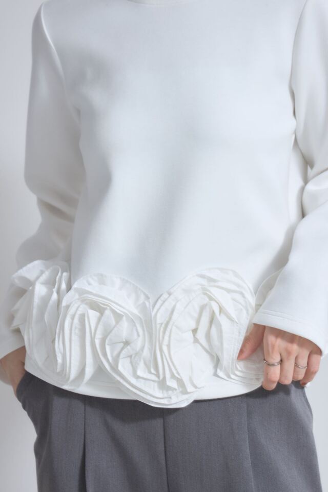 ヘムフリルプルオーバー