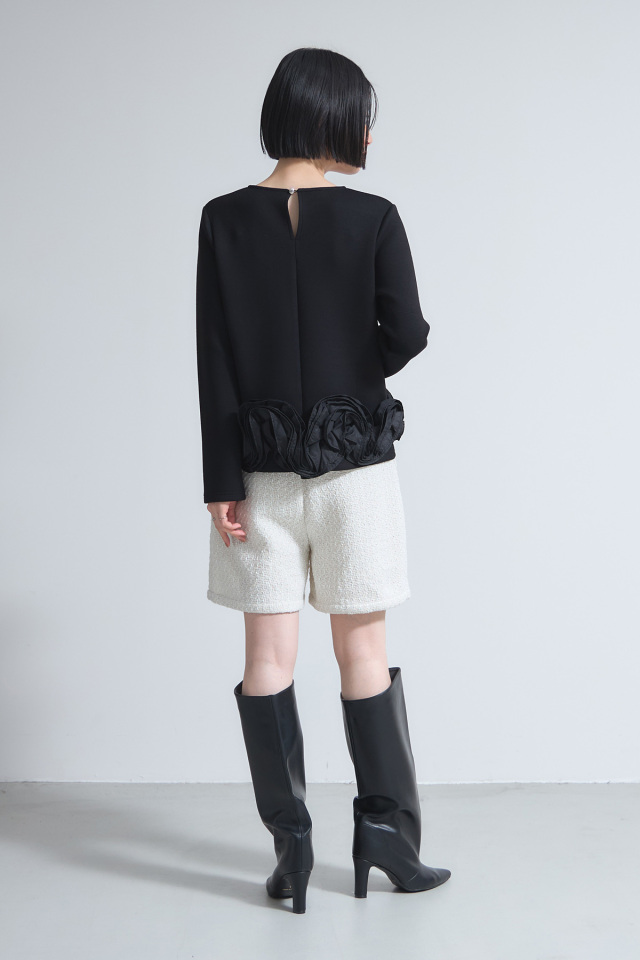 ヘムフリルプルオーバー