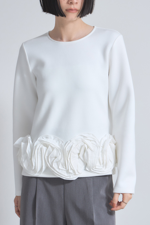 ヘムフリルプルオーバー