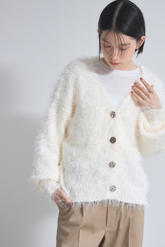 ENFORD カーディガン 新品タグ付 レイヤード 希少¥24200 ENFORD カーディガン 新品タグ付 レイヤード 希少¥24200