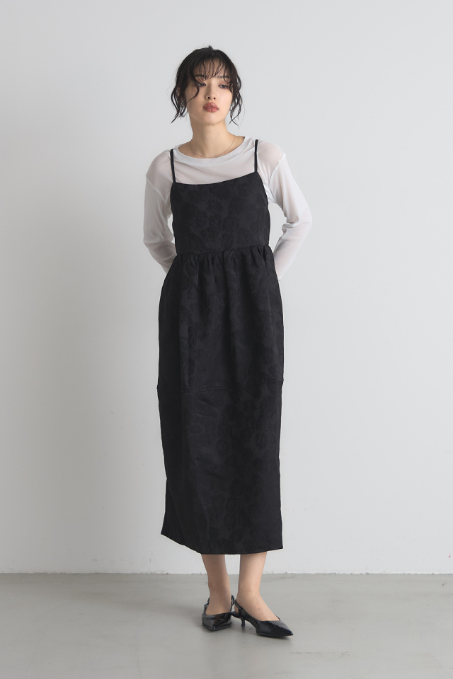 エアリージャカード コクーン キャミワンピース UNITED ARROWS（ユナイテッドアローズ）の「エアリージャカード