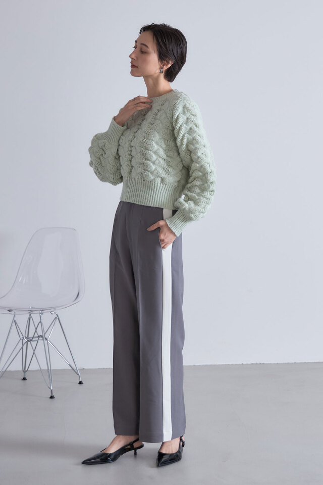 Noble（ノーブル）の「スクエアークロップドプルオーバー（T