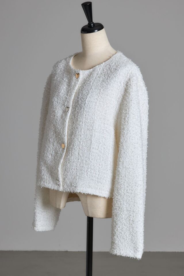 mana maruyamaさんコラボ】ツイードショートブルゾン