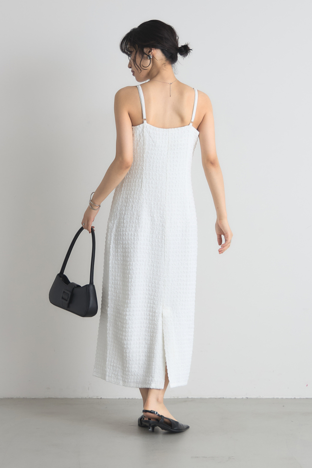 mana maruyamaさんコラボ】カットシャーリングキャミワンピセットアップ