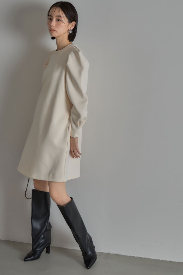 スウェットミニワンピ