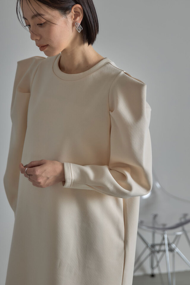 スウェットミニワンピ