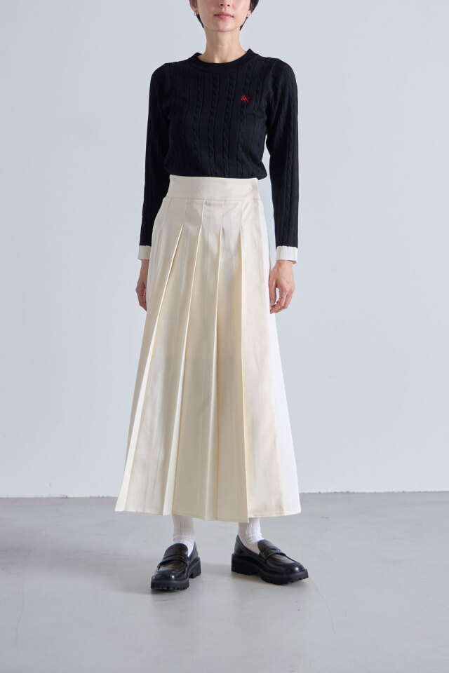 ☆V12 プリーツスカート ホワイト ☆サイズ0 ☆V12 プリーツスカート ホワイト ☆サイズ0