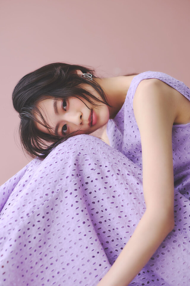 7月６日オフィシャルサイト限定再販！【松木育未さん着用】バックリボンレースワンピース