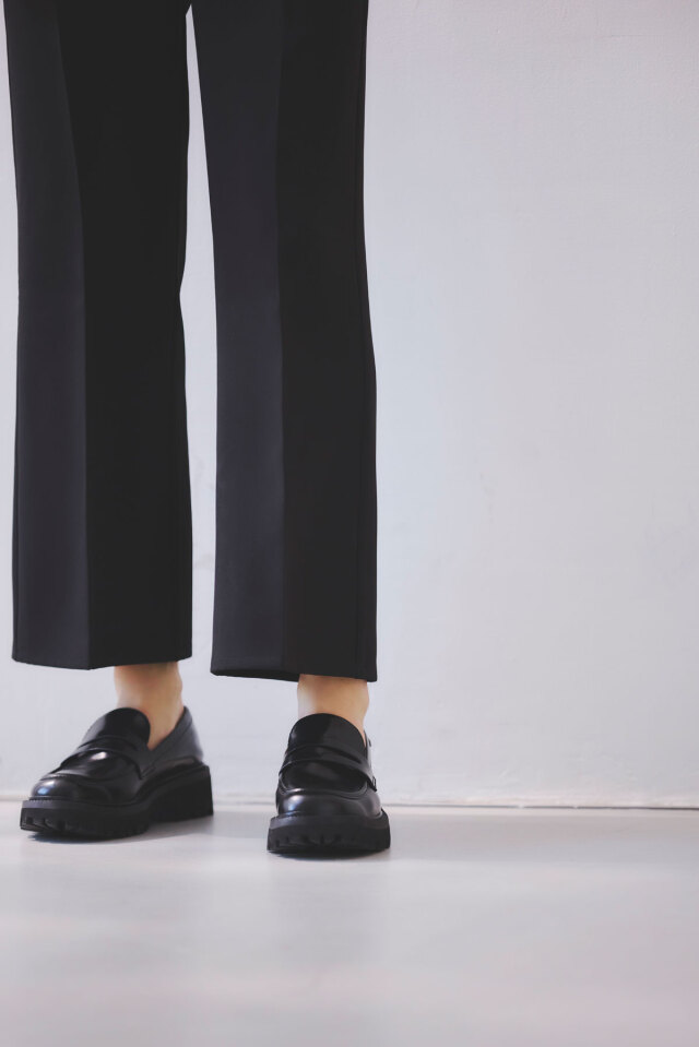 ハートウエストストレートパンツ