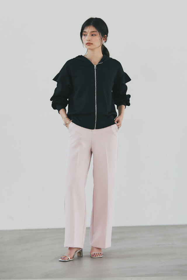 ★なつうさページ★ ボンディングフリルパーカー