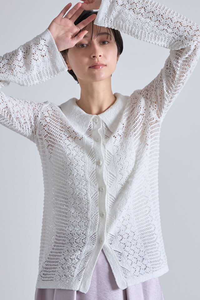 old ISSEY MIYAKE カシミアウールニットカーディガン 名作