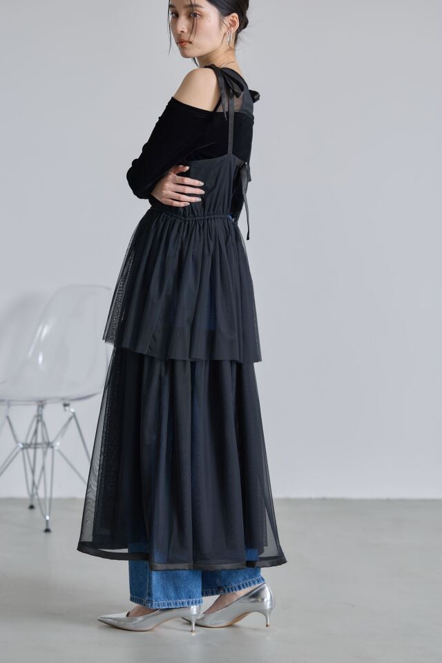 ◾︎美品◾︎ コムデギャルソン 90s レース レイヤード 半袖 ワンピース 紺 M ◾︎美品◾︎ コムデギャルソン 90s レース レイヤード 半袖