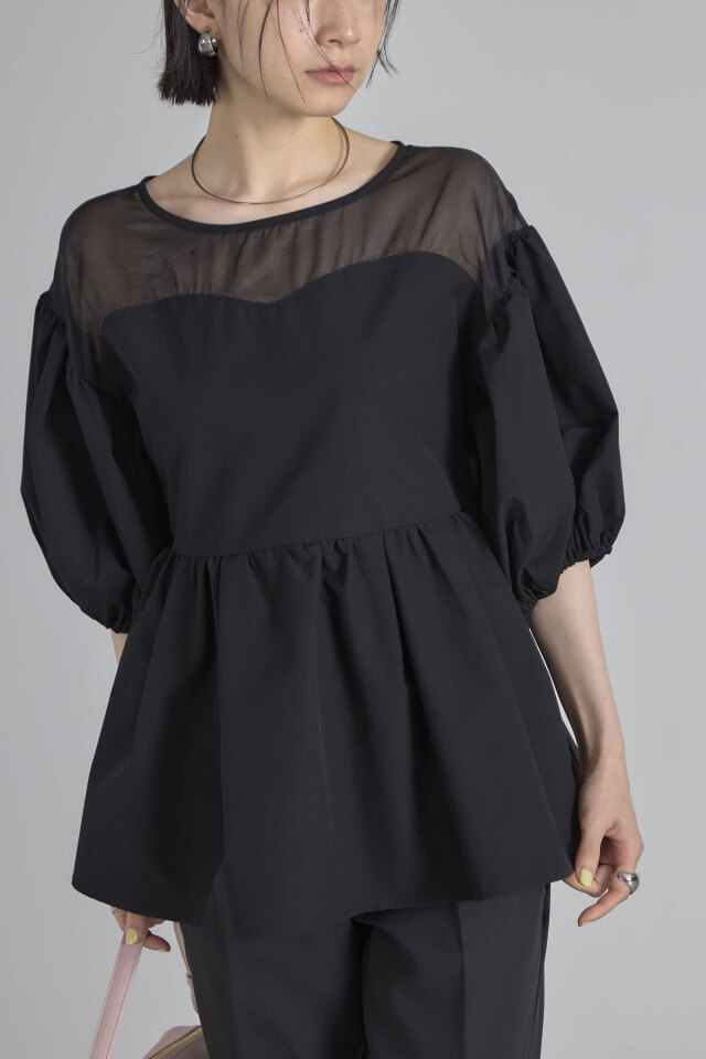 R.シュトラウス ボリュースリーブブラウス