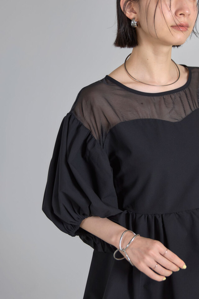 R.シュトラウス ボリュースリーブブラウス