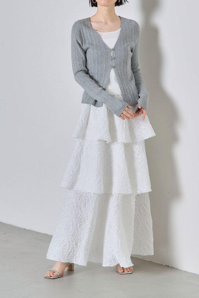 レイヤード風リブプルオーバー