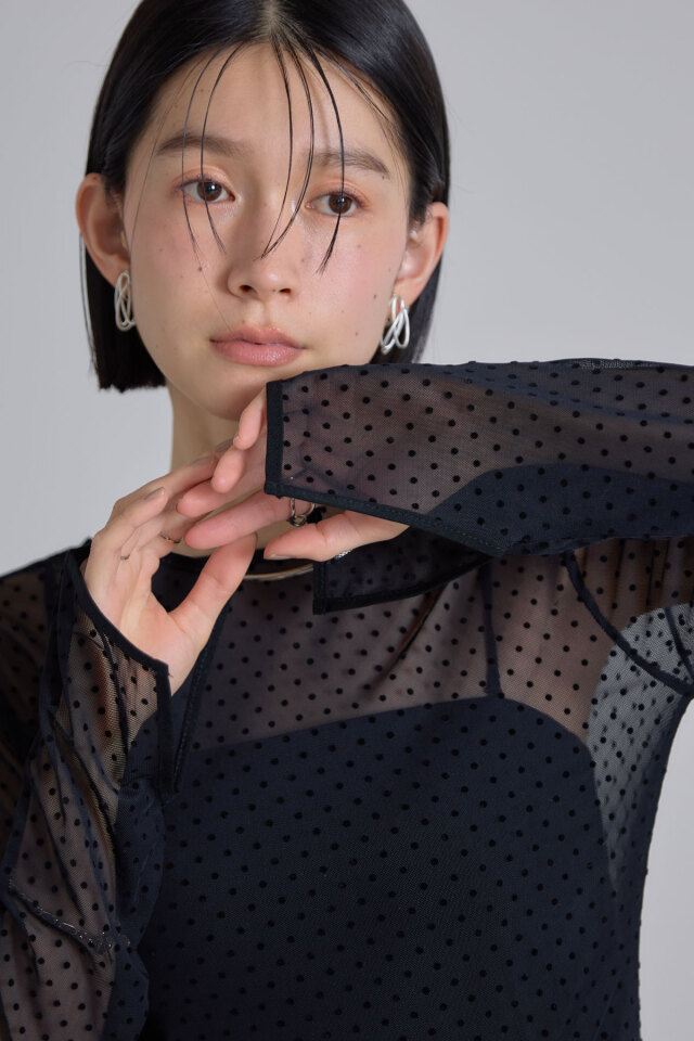 前後2WAYドットシアープルオーバー