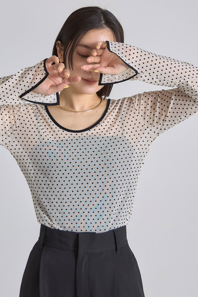 前後2WAYドットシアープルオーバー