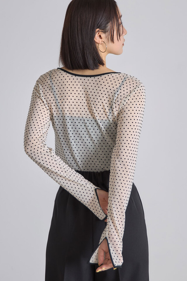 前後2WAYドットシアープルオーバー