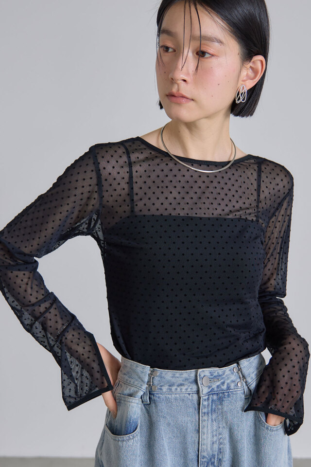 前後2WAYドットシアープルオーバー