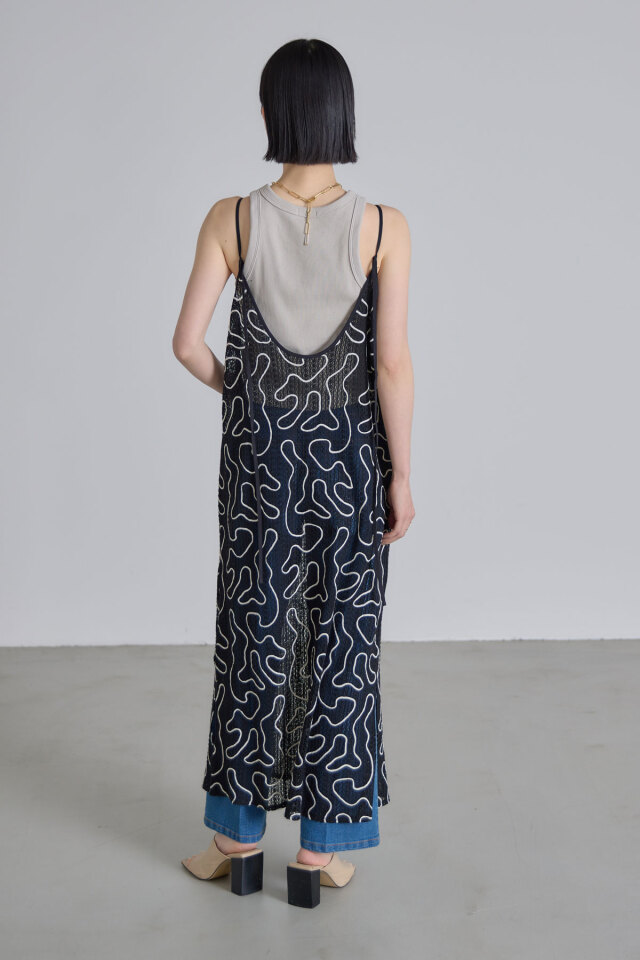 kiyumi様購入専用 コードレースキャミワンピース