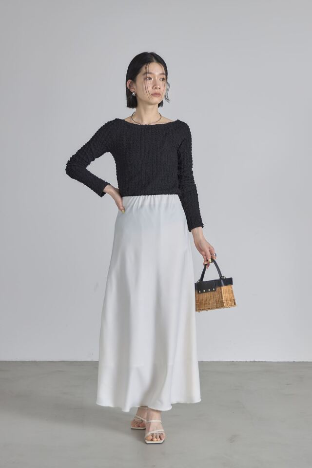 2 Blue dots @断捨離中様 リクエスト 2点 まとめ商品 前後2WAYふくれオフショルカットソー