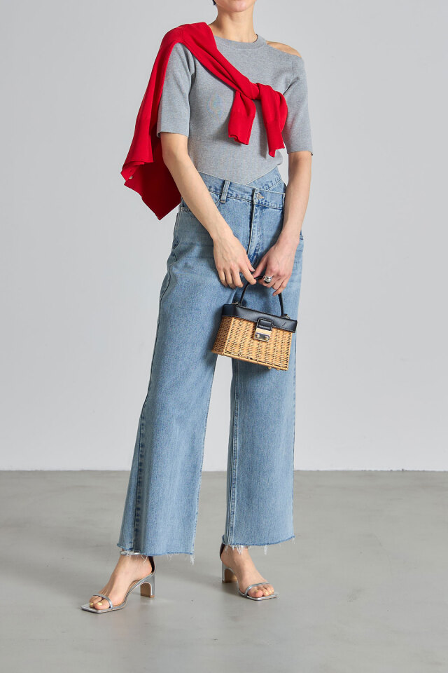 ワンショルニットプルオーバー