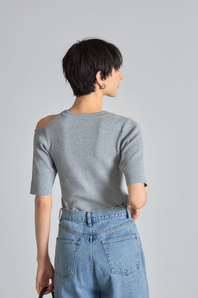 ワンショルニットプルオーバー