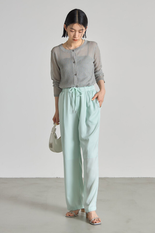 タグ付き レオナール 現行 シアーカーディガン カンカン素材 XL 白 長袖 タグ付き レオナール 現行 シアーカーディガン カンカン素材 XL 白