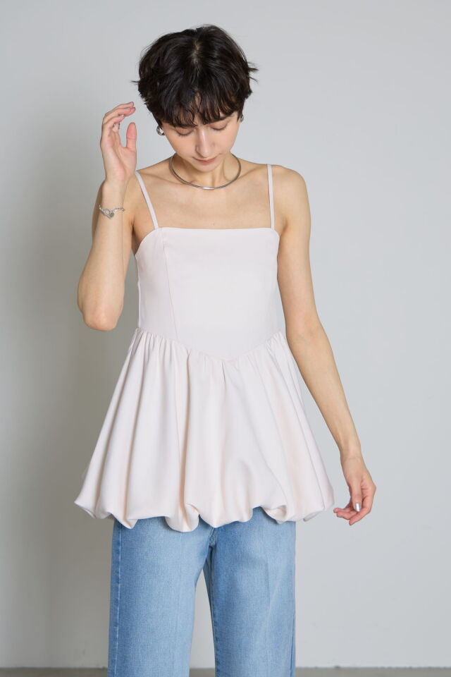 林田岬優さん着用】バルーンビスチェ