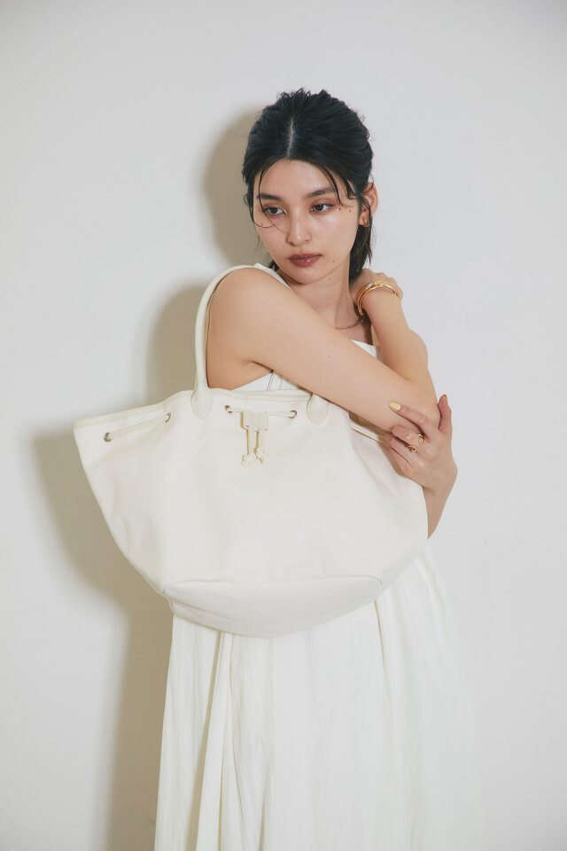 【Still】KAILI ベージュ キャンバストートバッグ ジュリジュリ JuliJuli キャンバスバッグ レディース B4 A4
